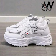 Sepatu Sneakers Wanita Casual Fashion Sport Sneaker Olahraga Wanita Korea