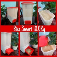 Tupperware Rice Smart 10KG Bekas Beras Hadiah Kedap udara tong beras