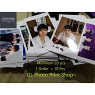 1 = 10 Pcs Photo Print / Cuci Foto / Lomo card / Photo Card 2R Size 90x55mm