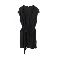 [Used, Second-hand] Hermes HERMES Lavallière Neck Dress Silk Dress Women's Used B