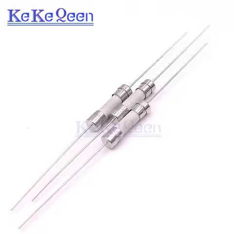 Original Ceramic Fuse 5*20mm 5*20 T5A 250V With 2 Pin Fuse Slow Blow Fuse 5X20MM LFT5AH250V 0215005.