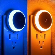 LED Night Light Plug in Dusk To Dawn Smart Sensor Auto Dim Into Wall Night Lamp for Bathroom Bedroom