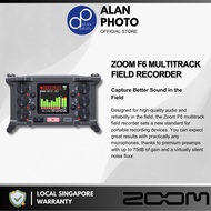 Zoom F6 6-Input |14-Track Multitrack Field Recorder | 6 XLR Mic Inputs | Line Input