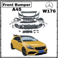 Mercedes Benz W176 A Class A45 Bodykit Front Bumper Side Skirt Rear Bumper Convert Set