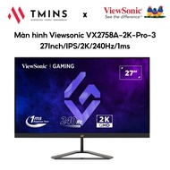 Viewsonic VX2758A 27inch 240Hz IPS Gaming Monitor - Genuine product