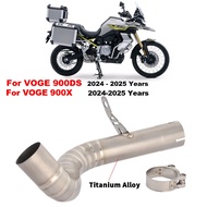 Slip On For VOGE 900DS 900 DS DS900X  DS900 X 2024 2025 Years Motorcycle Exhaust System Escape Titan