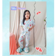 "Free Mask" Pajamas For Child And Adult BTS BT21 Trousers Suit