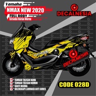 Decal Stiker Full Body Motor Yamaha Nmax New 2020 facelift 2021 2022