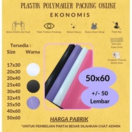 PROMO Ekonomis Polymailer 50x60 Polymailer Hitam 50x60 50 lbr