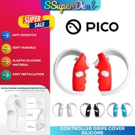 (VR PICO 4) Silicone Grip Cover for Pico 4 VR Handle Protective Cover Anti-dirt Controller Cover Han