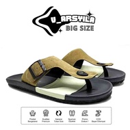 Arsyila _ Men's Flip-flops BeigeTALI, Large Jumbo Size | No. 43 44 45 46 47 48 | Men's Casual Sandal
