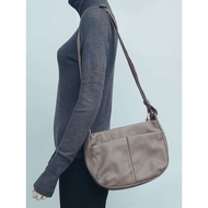 Spain SLANG BCN Foreign Trade Original Single Rock Gray PVC Shoulder Crossbody Female Bag Soft Leath