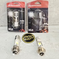 Autovision Auto Vision AC Motorcycle Headlight Bulb (Plug n Play) / DC 12V 7W M5 H2 T19 H6 1 Leg