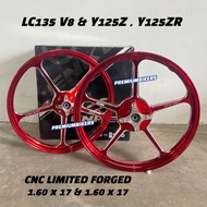 LC135-V8 Y125Z FG505 OPEN HUB 125ZR Y125Z Y125ZR LC135 V8 FI OPEN HUB CNC LIMITED EDITION SPORT RIM 