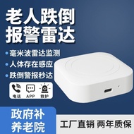 Millimeter Wave Biological Radar Anti-Fall Alarm for Elderly, Breath and Heart Rate Monitor, Sleep D