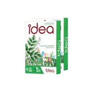 [แพ็คคู่] Idea กระดาษถ่ายเอกสาร A4 70 แกรม /80 แกรม จำนวน 2 รีม 500แผ่น/รีม