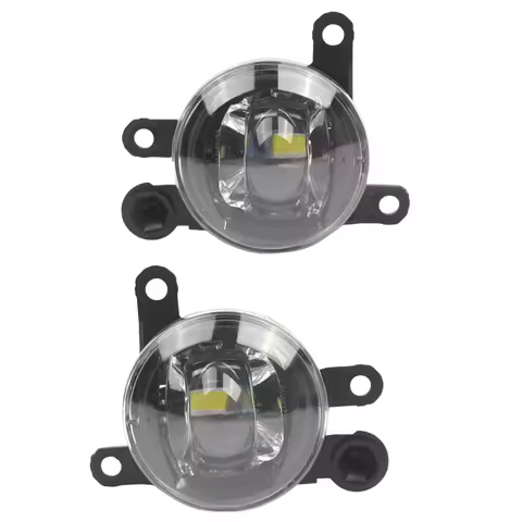 For Corsa-F C5-X Automotive Foggy Lights Rust Proof Front Bumper Fog Lamp Round Foglights Replacemen