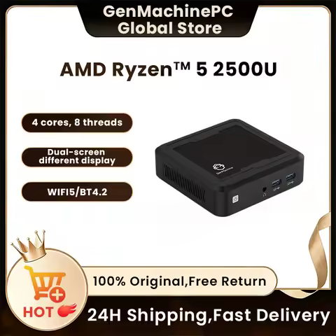 Mini Pc Gaming Mini PC DDR4 RAM WiFi 5 BT5.2 Compact & Ideal Pc Gamer Genmachine Mini PC Windows 11 