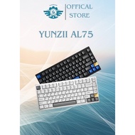 [Genuine] Yunzii AL75 Pro Wireless Mechanical Keyboard - CNC Aluminum, 75% Layout, 6000mAh Battery, 