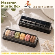 [50PCS] Macaron Box Plastic Packaging fit 6PCS Macaron TORURU