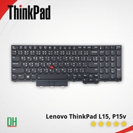 Lenovo ThinkPad L15 & P15v Gen1‑3 Keyboard TH/US Backlit TrackPoint