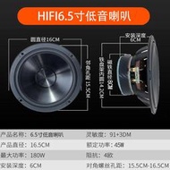 【全場免運】汽車喇叭 同軸喇叭 車門喇叭 6.5吋 純重低音汽車音響改裝套裝 車載喇叭 DSP功放低音炮揚聲器CZL