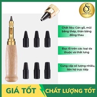 Convenient Customizable Leather Belt Hole Puncher 6 Sizes