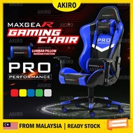 AKIRO MAXGEAR Gaming Chair Reclining Ergonomic Professional E-Sport Backrest Racing Kerusi Gamer Lum