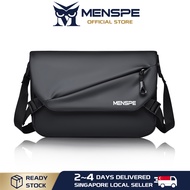 MENSPE Men Fashion Shoulder Bags Cross Body Bags Messenger Bag Waterproof Oxford Cross Body Bag Large Capacity Sling Bags Simple Casual Sport Street Bag for Men Male Student Teenager