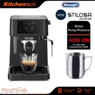 Delonghi EC230BK Stilosa Manual Pump Espresso Coffee Machine Black (Replace Model ECP3321BK)