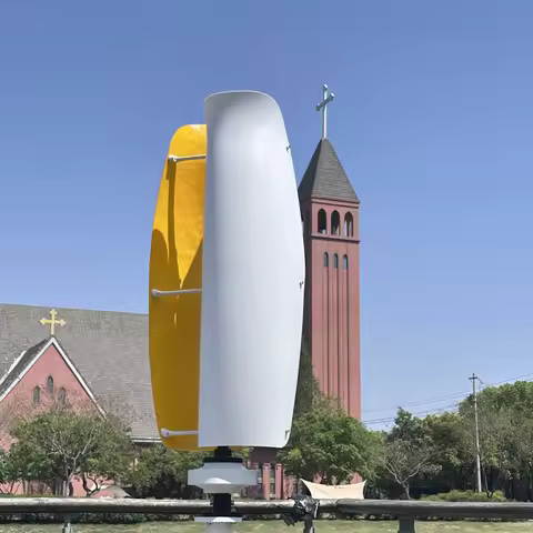 Vertical Axis Wind Turbine Generator Alternative Energy Wind Generator 6KW 4KW 2KW VAWT Small Windmi