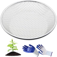 Sand Soil Compost Sifter for Gardening Rocks Dirt Sieve for 5 Gallon Bucket (1/4 Inch)