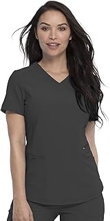Dickies Retro Women Scrubs Top Mock Wrap DK780