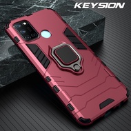 KEYSIONเคสกันกระแทกสำหรับRealme 7 7i 6 C17 C15 C12 C11 X7 V5 Q2 ProเคสสำหรับOPPO Reno4 Z 5G F17 A32