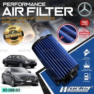 Works Engineering Air Filter Mercedes W203 204 C180 C200 C230 C160 E200 E220 L4 W211 2002-2010 Drop 