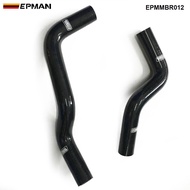 Racing Silicone turbo intercooler Radiator hose kit For MIT LANCER VIRAGE 1.8 4G93 00-07 (2pcs) EPMM