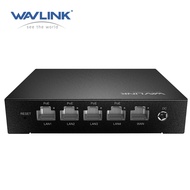 WAVLINK 5-Port Gigabit PoE Switch with AC Controller – 4x LAN + 1 WAN 1000Mbps Supports IEEE 802.3AF