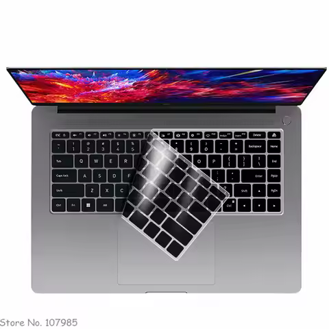 Silicone Laptop Keyboard Cover Skin Protector For Xiaomi RedmiBook Pro 15 2023 AMD R7-7840HS 15.6-in