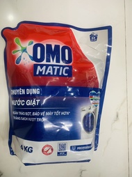 Nước giặt OMO Matic cửa trước túi 4 kg - 386 lít hàng chuyên dụng