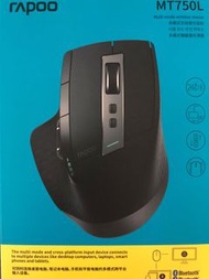 Rapoo MT750L 藍芽人體工學無線滑鼠  電競滑鼠