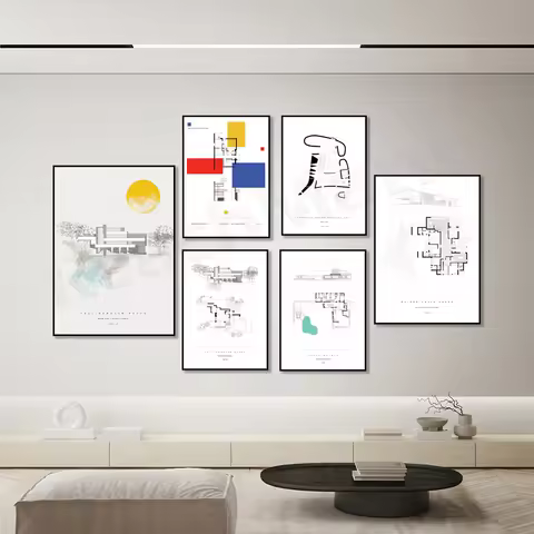 Architectural tour, Notre Dame de Paris, France, House of Waterfall, Eames House, Los Angeles, moder