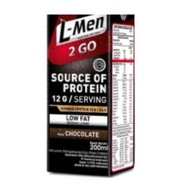 L-Men Susu Cair Whey Protein 2 Go Chocolate 200 ml