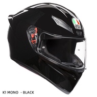 หมวกกันน็อคหมวกกันน็อค AGV หมวกกันน็อคสำหรับแข่งมอเตอร์ไซต์ K1ป้องกันการเกิดหมอกทั้งชายและหญิงหมวกกั