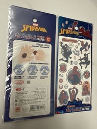 Spider-Man 水印貼紙2包