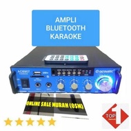POWER AMPLIFIER MINI ACOUSTIC AC 6907 AC6907 MIXER EQUALIZER AUDIO STEREO USB SD CARD BLUETOOTH MIC