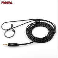 FAAEAL TRN A3 6 Core Earphones Cable 3.5mm High Purity Copper Cable With MMCX/2Pin 0.75mm 0.78mm Con