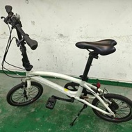 輕便正常 trinx  16寸全鋁架摺車，前後快拆