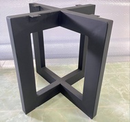 Iron-DIY ขาโต๊ะเหล็ก  IR-1145 ทรงบวกก ขาเหล็กทำโต๊ะ โมเดิร์นล๊อฟท์ สูง 50 cm.ขาโต๊ะข้างหัวเตียง โต๊ะ