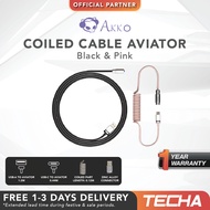 [FAST SHIP] AKKO Aviator Coiled Cable