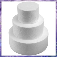 [P K A M] Round Cake Dummy 4 inch / 6 inch/ 8 inch (Cake Dummy Set 4 inch 6 inch 8 inch)